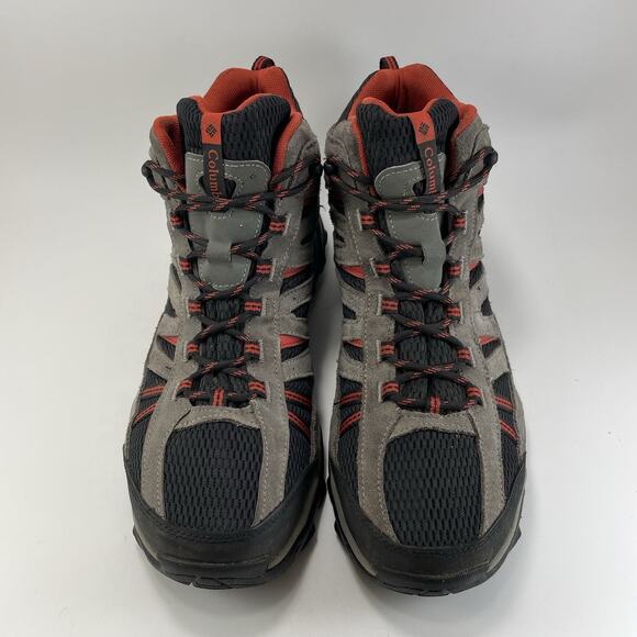 Columbia Charter Oak Mid Waterproof Hiking Shoes Men\'s Size 11 Omni-Grip Gray main image 9